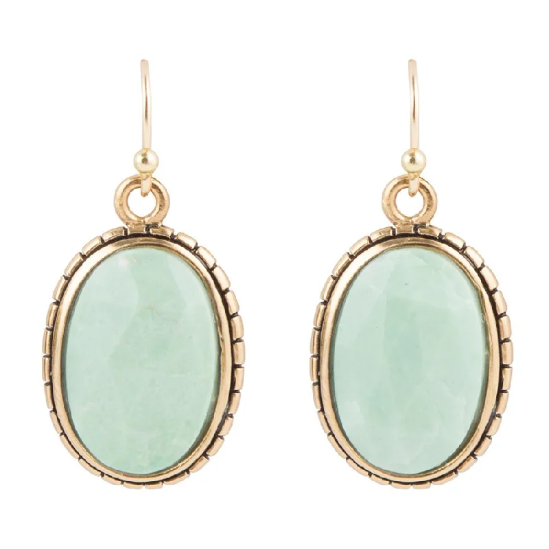 Radiant quartz drop earrings amplifying light and style -Faceted Varacite Drop Earrings