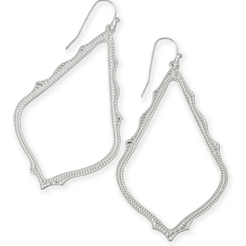 Subtle aquamarine drop earrings evoking serene sea tones -Kendra Scott | Sophee Drop Earrings in Silver