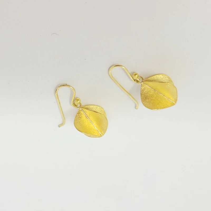 Geometric acrylic drop earrings offering bold modern shapes -Propeller Drop Earrings