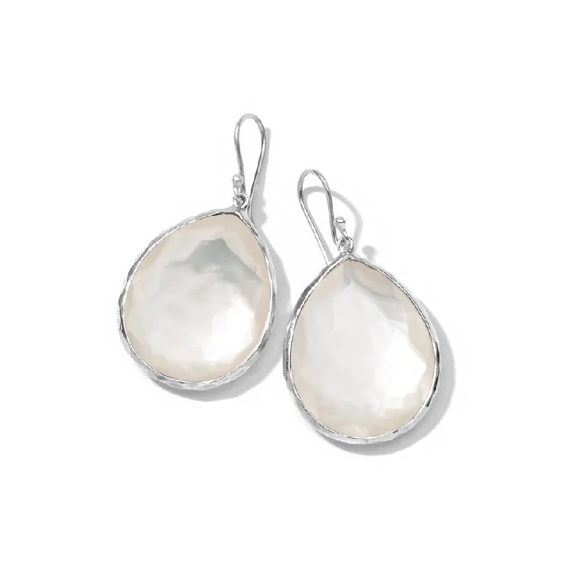 Simple teardrop drop earrings for understated chic appeal -Rock Candy Drop Earrings