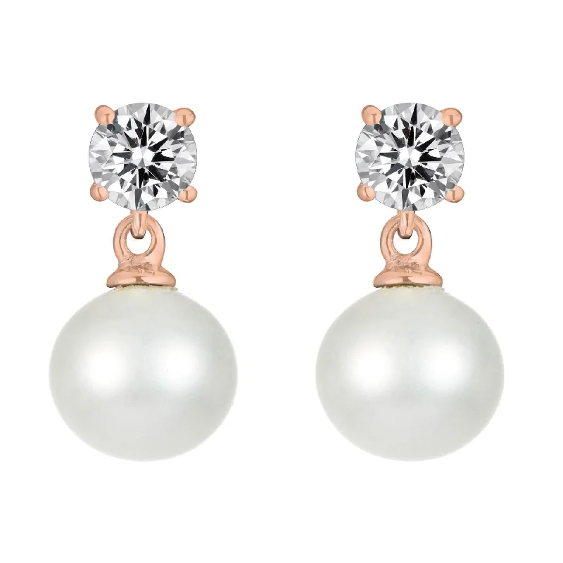 Radiant zircon drop earrings swaying with brilliance -Delphine Classic Midi Drop Earrings