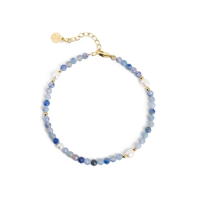 Classic link bracelets pairing with formal attire -Altea Indigo Bracelet