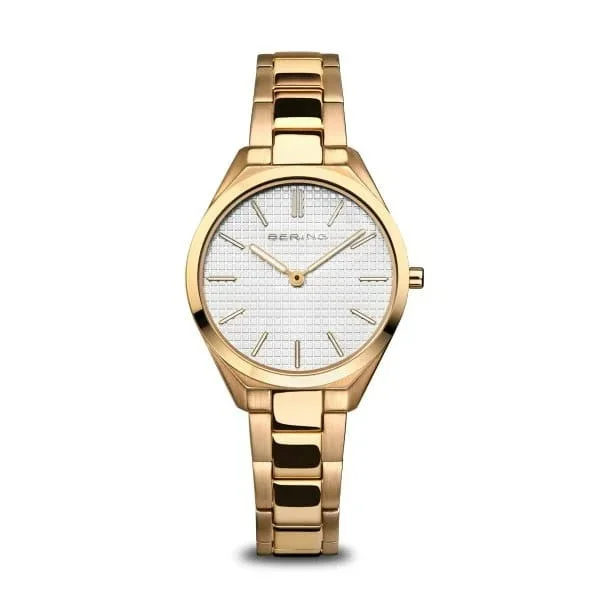 Men's automatic watches with skeleton dials for a view of intricate inner movements and craftsmanship -Bering Women's  Ultra Slim Watch