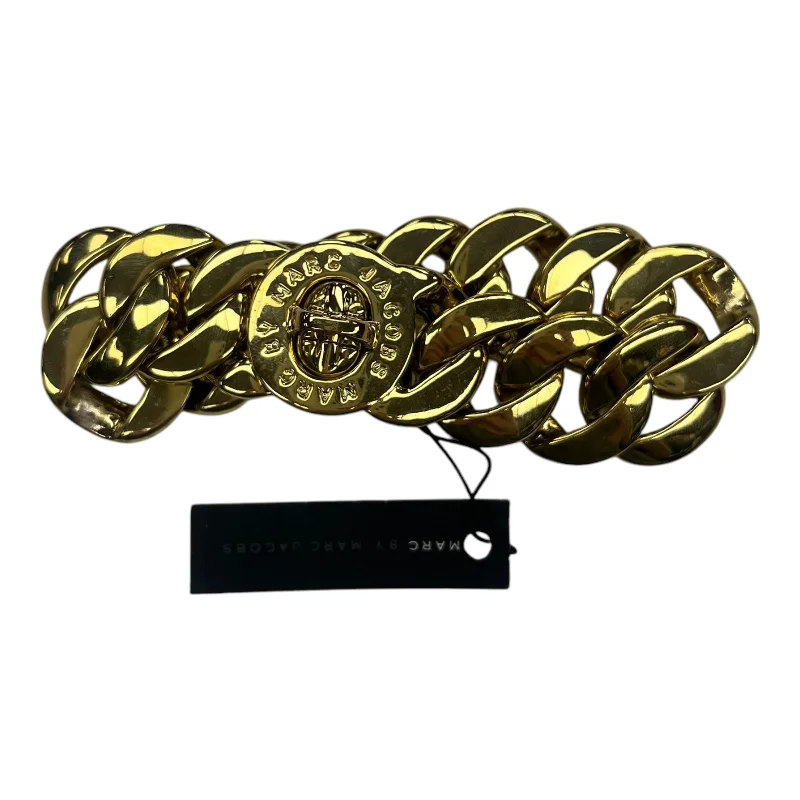 Bold tiger-eye bracelets with chatoyant golden bands -Bracelet Designer By Marc By Marc Jacobs In Gold