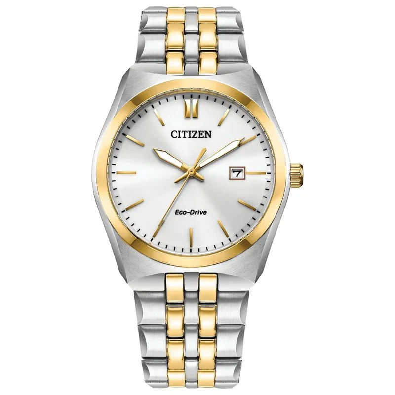 Men's watches with simple analog dials for easy-to-read timekeeping and functional design -Citizen Eco-Drive Corso Dress Men's Watch