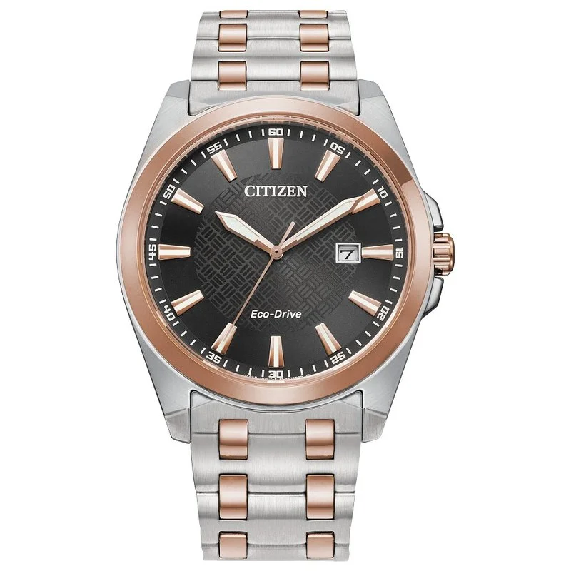 Men's watches with modern rubber straps and multi-function displays for convenience and performance -Citizen Eco-Drive Peyten Dress Men's Watch