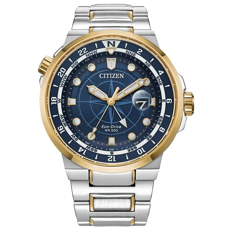 Men's watches with rotating bezels for divers and watch enthusiasts seeking functionality -Citizen Eco-Drive Sport Luxury Endeavor Men's Watch