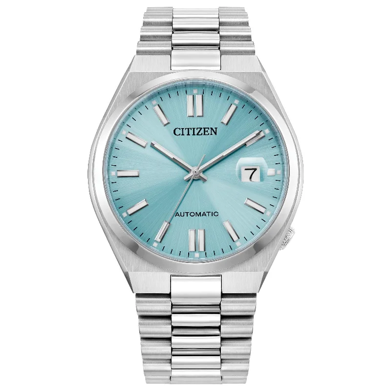 Stylish men's watches with mesh bands for a contemporary and lightweight accessory -Citizen Tsuyosa Automatic Men's Watch