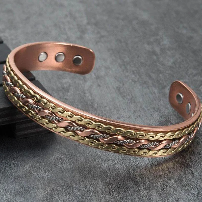 Simple cord bracelets tying friendship bonds tight -Copper Vine Bracelet