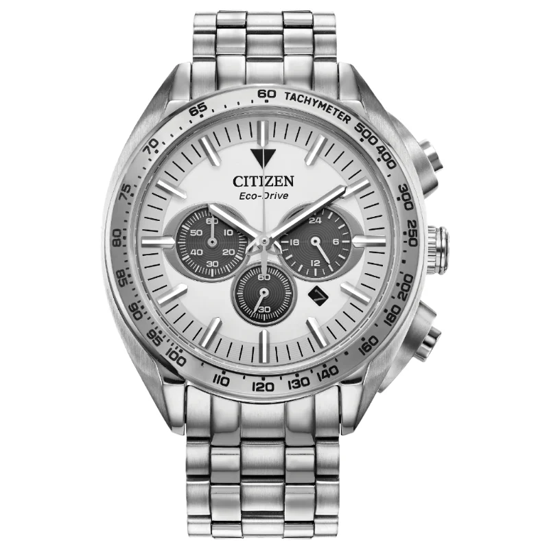 Men's dive watches with water resistance and unidirectional bezels for underwater activities -Citizen Eco-Drive Sport Luxury Carson Men's Watch