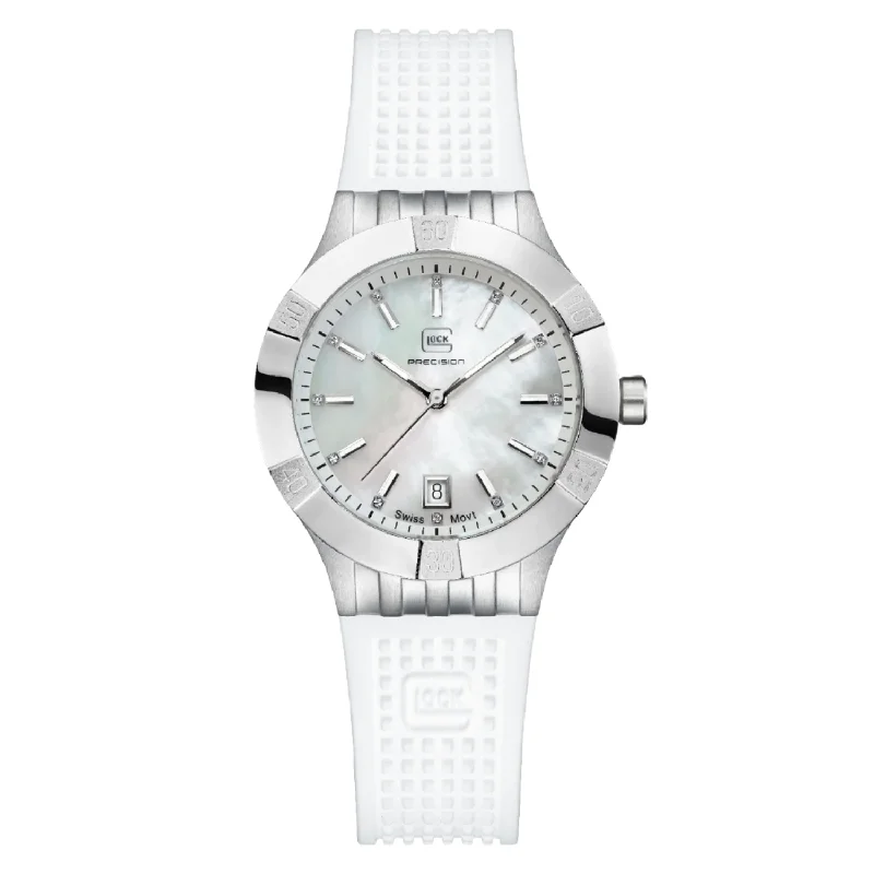 Men's watches with luminous hands and markers for visibility in low-light environments -Glock Womens Precision Watch