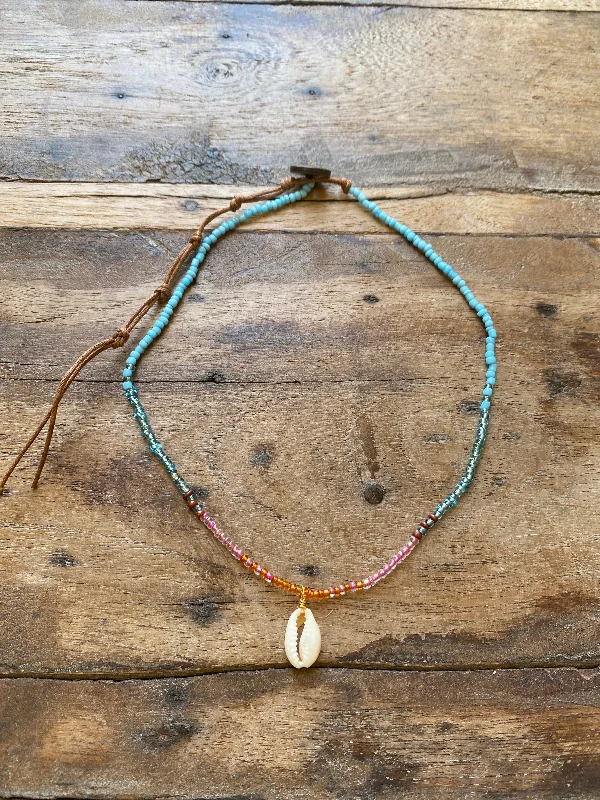 Organic shell bracelets evoking coastal charm daily -Mimi Necklace/Bracelet