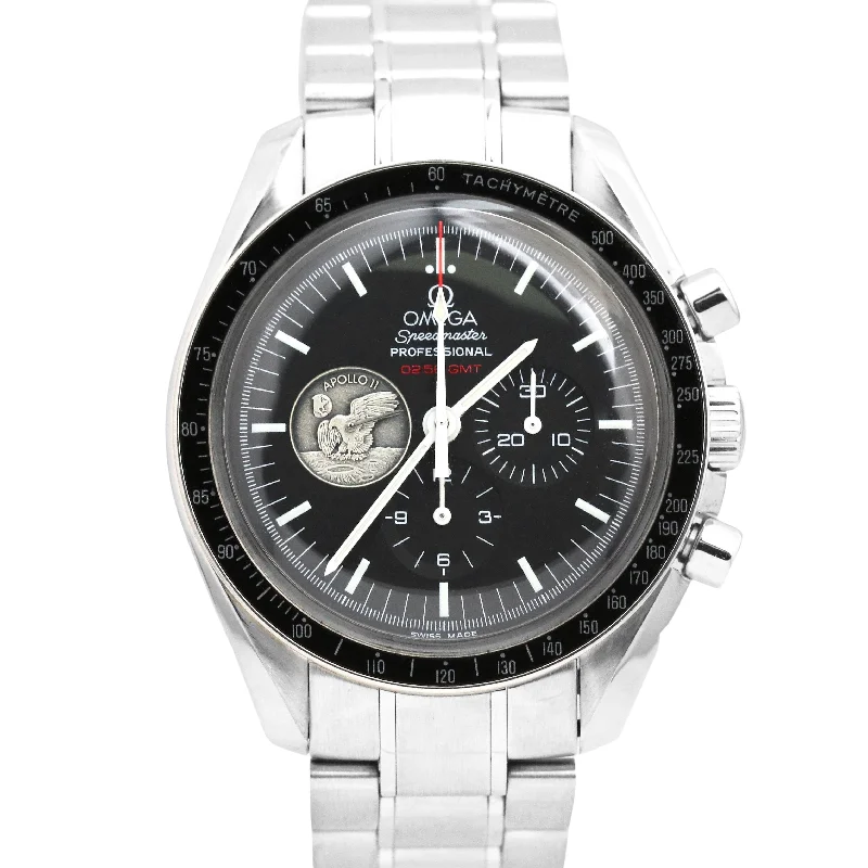 Men's watches with interchangeable bezels for a versatile design that fits any occasion -Omega Speedmaster Apollo 11 40th Anniversary 42mm 311.30.42.30.01.002 Moonwatch