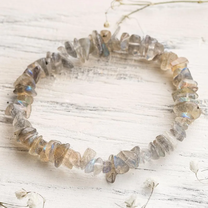 Ethereal jade bracelets with calming green depth -Prophetic Moonstone Bracelet