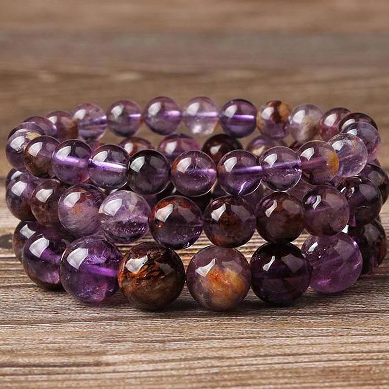 Radiant quartz bangles amplifying light and style -Purple Garden Quartz Bracelet