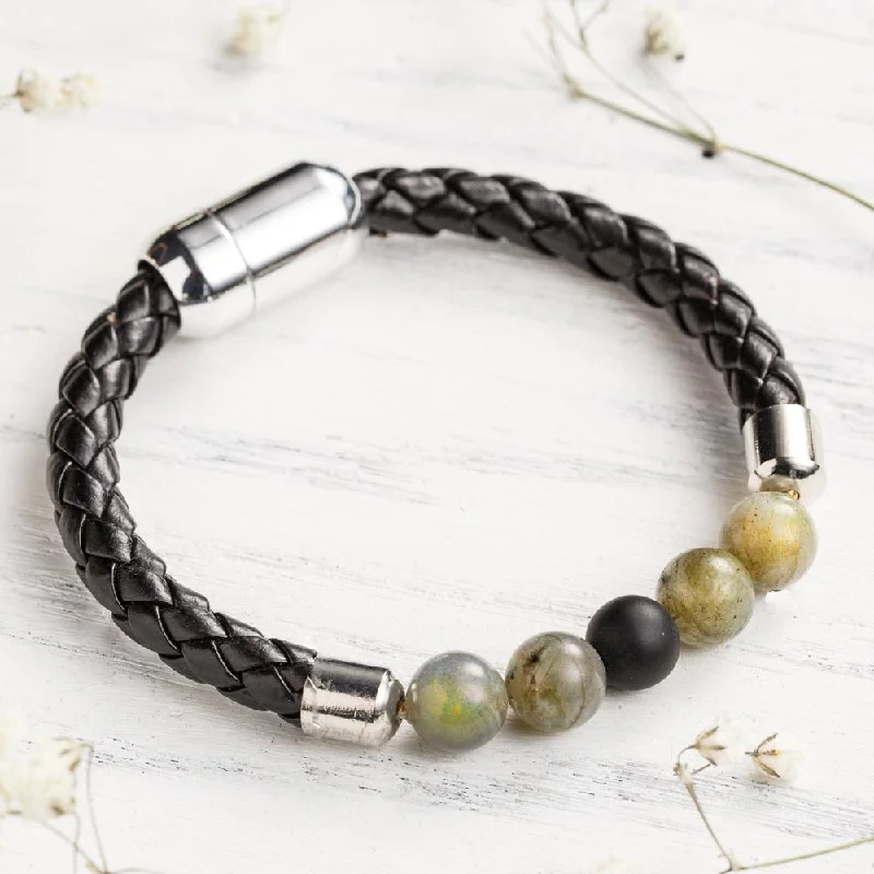 Modern acrylic bracelets with geometric bold shapes -Strength Activation Bracelet