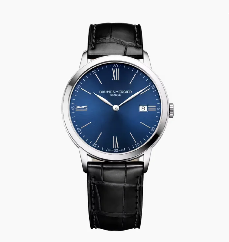 Men's watches with moonphase complications for an added touch of sophistication and luxury -BAUME & MERCIER-Classima 10324

QUARTZ WATCH, DATE DISPLAY - 40 MM M0A10324