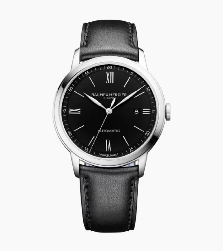 Sleek men's watches with titanium cases for lightweight, corrosion-resistant, and modern style -BAUME & MERCIER-Classima 10453

AUTOMATIC WATCH, DATE DISPLAY - 42 MM M0A10453