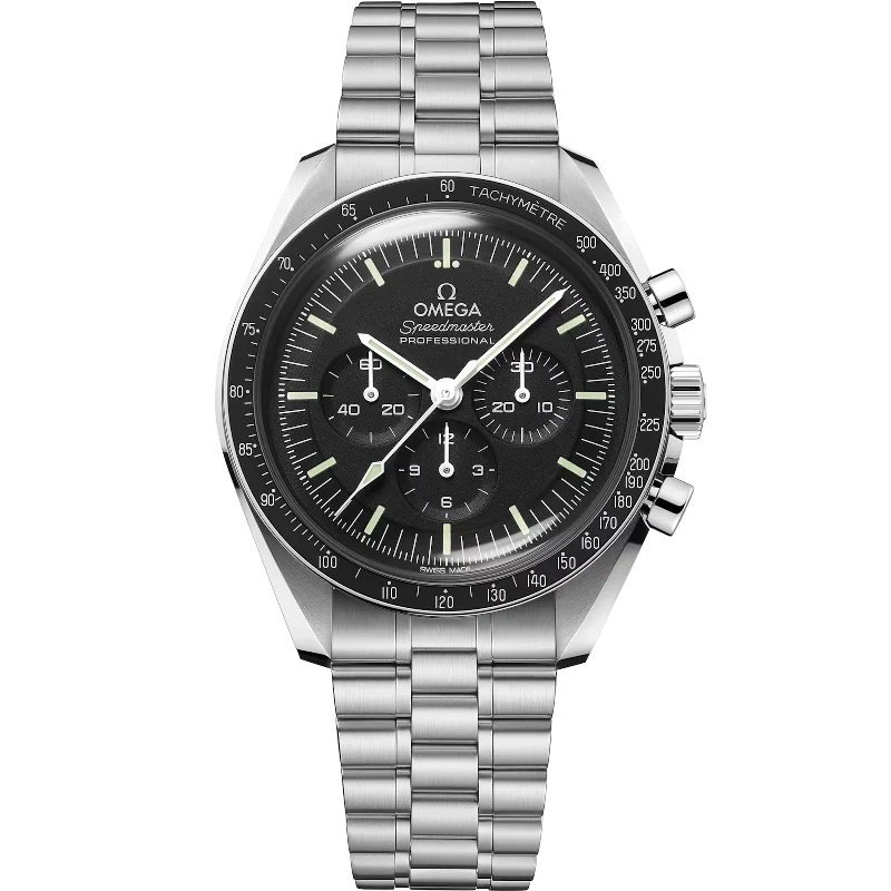 Sophisticated men's watches with gold accents and leather bands for a luxurious, formal look -OMEGA-SPEEDMASTER MOONWATCH PROFESSIONAL CO‑AXIAL MASTER CHRONOMETER CHRONOGRAPH 42 MM  310.30.42.50.01.001