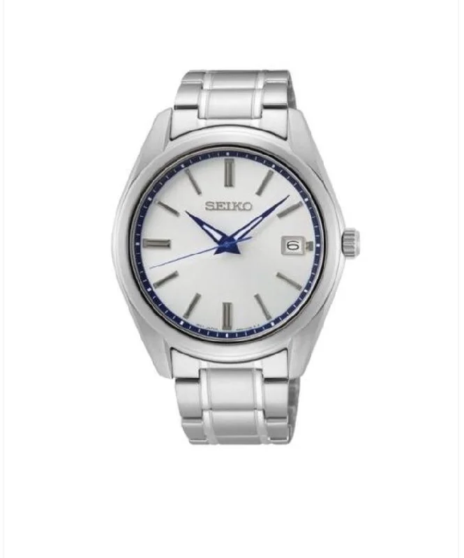 Vintage-inspired men's watches with leather bands and retro designs for nostalgic appeal -Seiko-140th Anniversary Limited Edition Stainless Steel Gents Watch SUR457