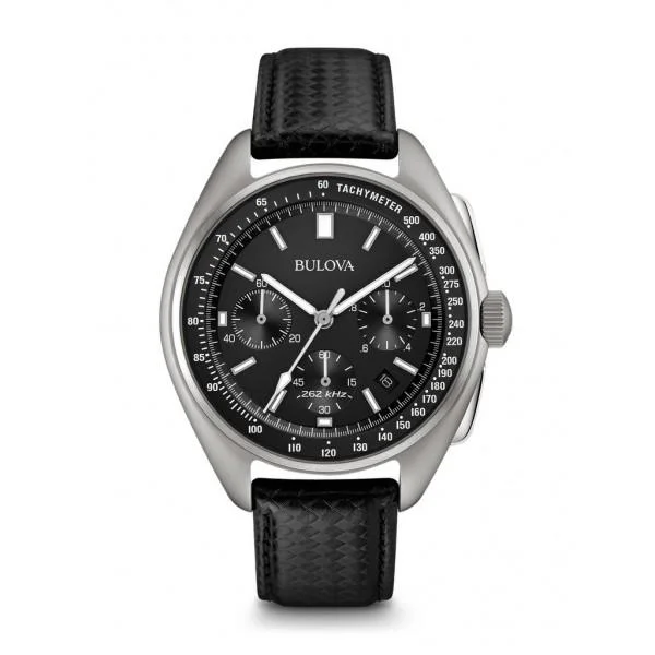 Minimalist men's watches with clean, sleek faces for a modern and sophisticated look -BULOVA SPECIAL EDITION LUNAR PILOT CHRONOGRAPH WATCH 96B251