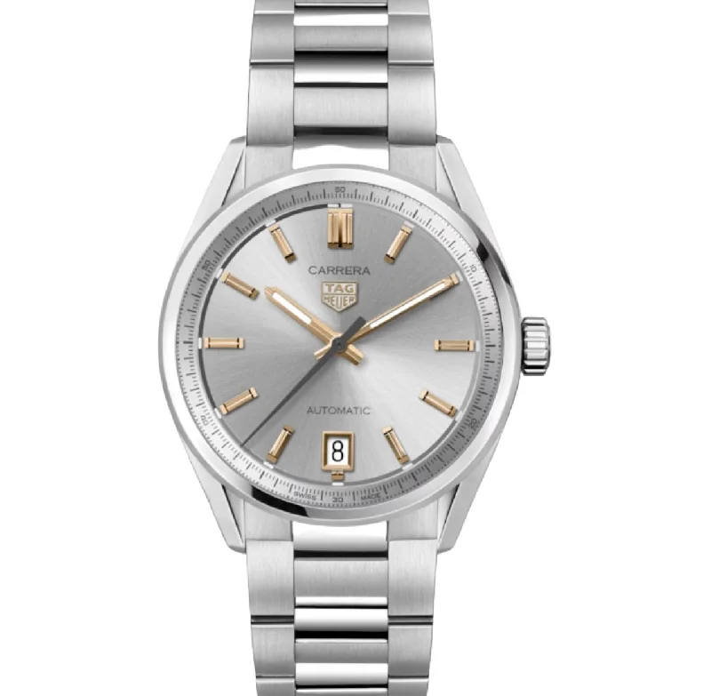 Luxury men's watches with Swiss movements for high-quality craftsmanship and accuracy -TAG HEUER-CARRERA DATE Automatic Watch, 36 mm, Steel WBN2310.BA0001